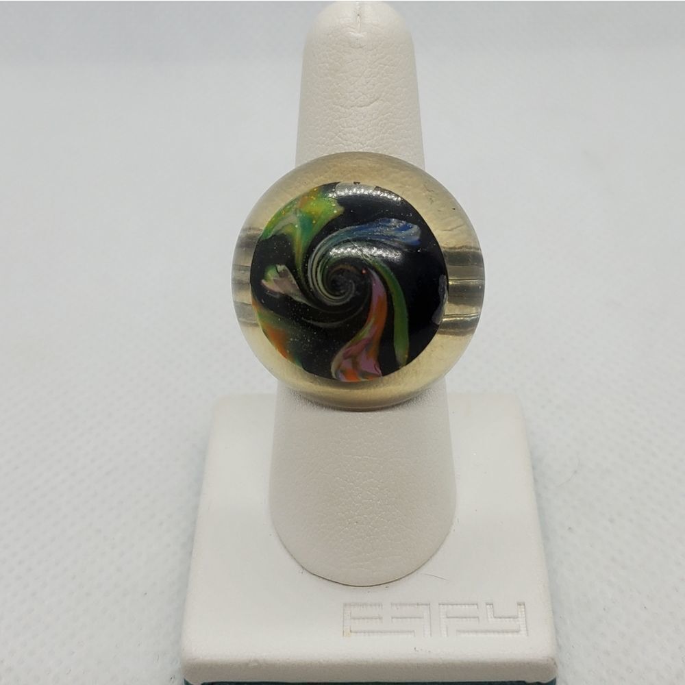 Adjustable Swirl Ring  - Picture 2 of 6